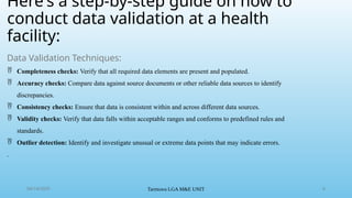 Data Validation Guide.pptx. desimantiona | PPT