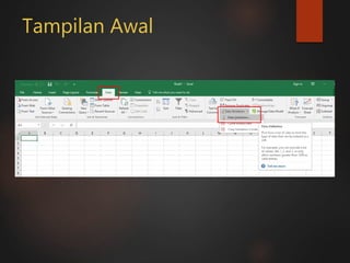 Data validation ms. excel | PPTX