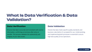 Data Verification Validation Services Professional PDF Content for ...