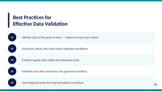 Data Verification & Validation Why It Matters for Businesses | PPTX