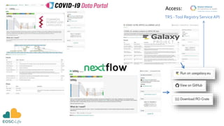 TRS -Tool Registry Service API
Access:
 