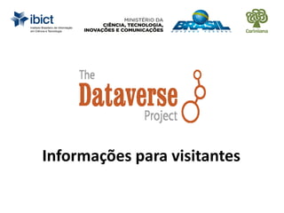Informações para visitantes
 