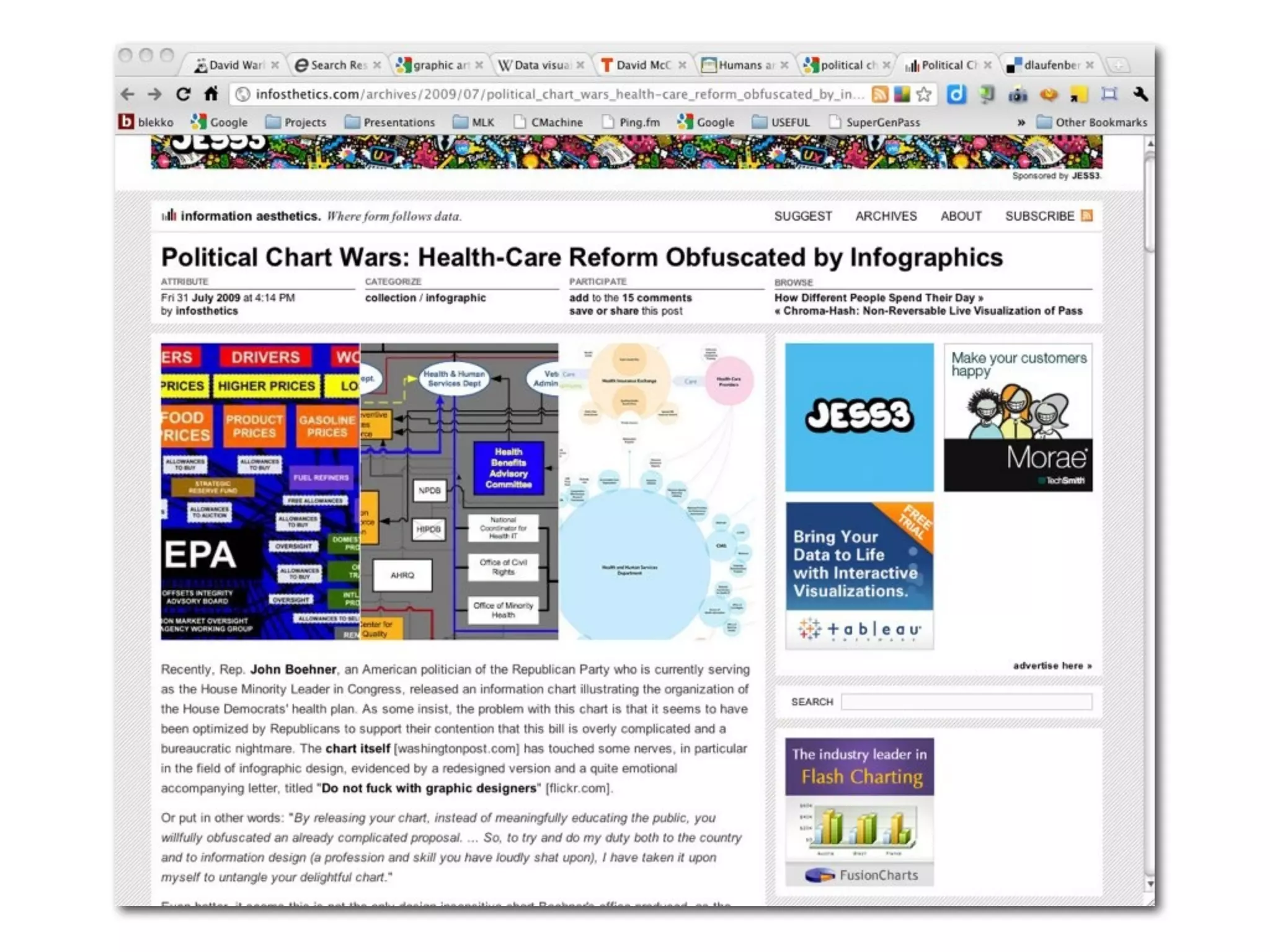 Making Numbers Tell their Story