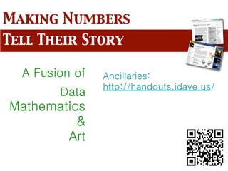 Making Numbers
Tell Their Story
 