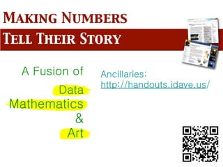 Making Numbers
Tell Their Story
 