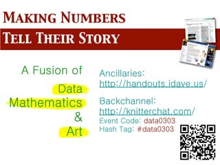 Making Numbers
Tell Their Story
 