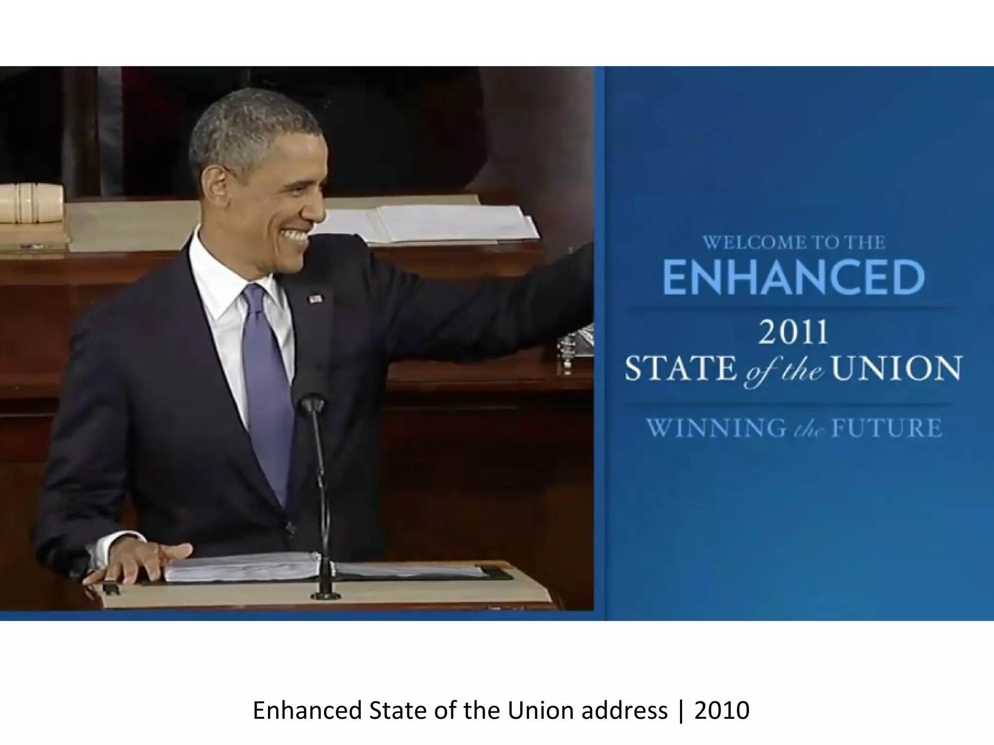 Enhanced State of the Union address | 2010 