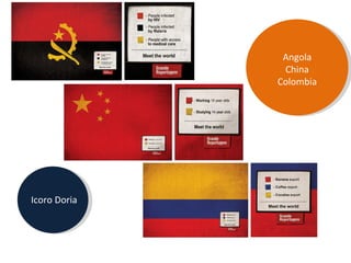 Icoro Doria Angola China Colombia 