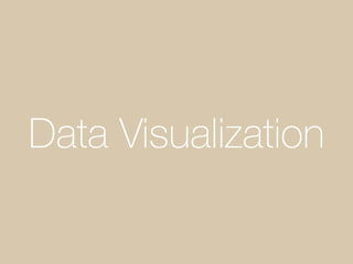 Data Visualization
 