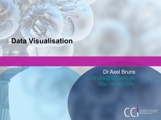Data Visualisation Dr Axel Bruns [email_address] http://snurb.info/ 