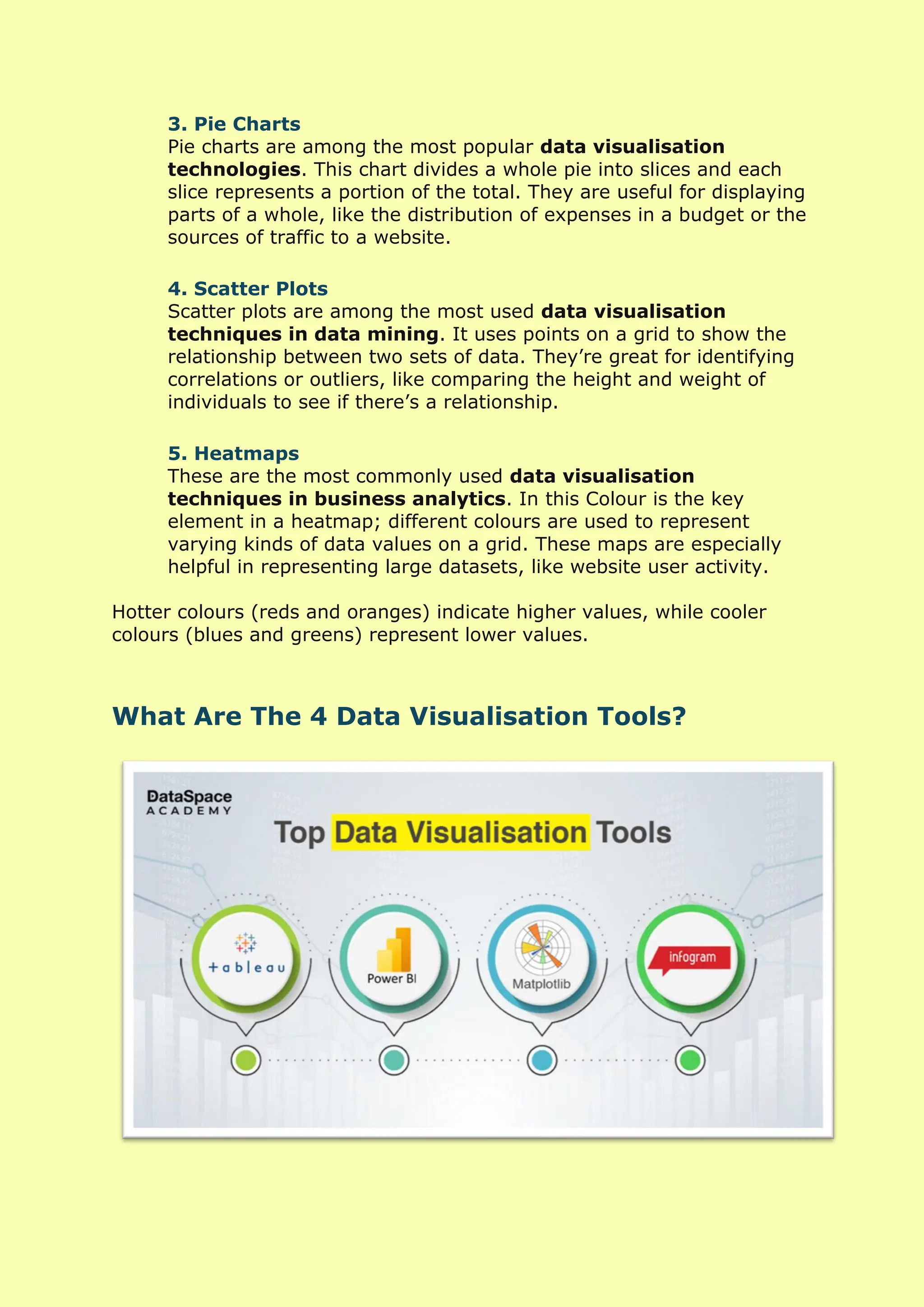 Data Visualisation Top 5 Techniques And Tools.pdf | Graphics Software ...