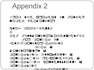 Appendix 2
Fqom vhe pqojecv   in   foldeq
named WebMonivoq

clauu LoadEvenv:

def fillMonivoqModel(uelf):
     foq monObj in
uelf.monivoqObjLiuv:
          mObj =
Monivoq(tql =
monObj[2], hvvpSvavtu =
monObj[0], qeuponueTime =
monObj[1], convenvSvavtu =
monObj[5])
 