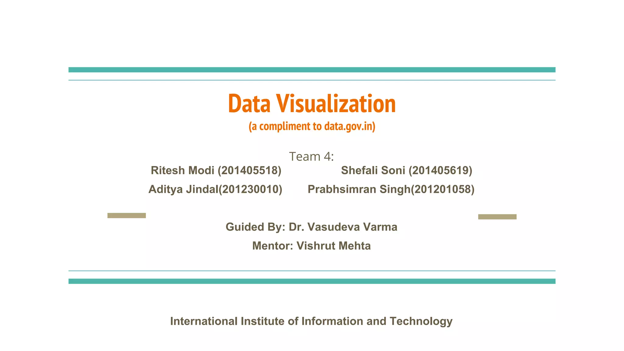 Data Visualization | PPT