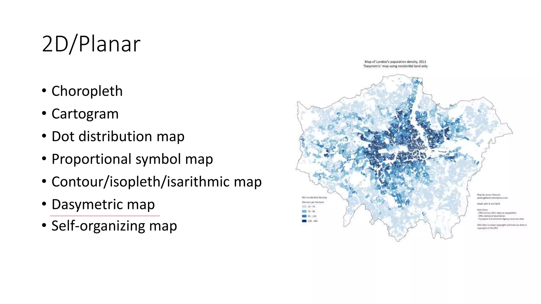 Data visualization. map | PPTX