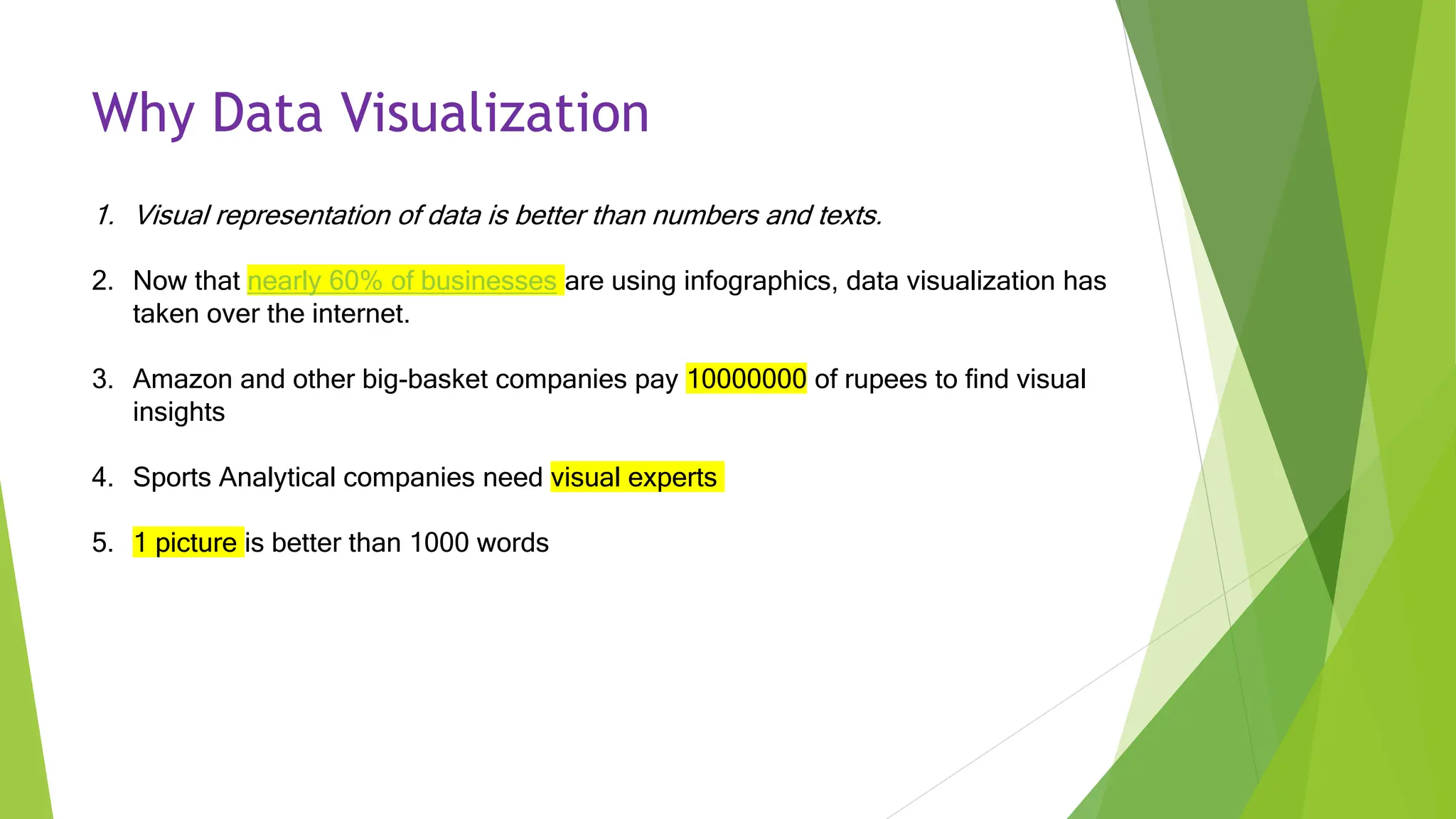 Guidelines for Effective Data Visualization | PPT