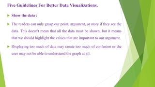 Guidelines for Effective Data Visualization | PPT