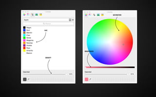 SATURATION
BRIGHTNESS
DENSITY
HUE
 