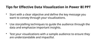 Data Visualization In Power Bi Ppt.pptxx | PPTX