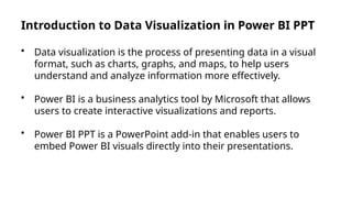 Data Visualization In Power Bi Ppt.pptxx | PPTX