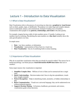 Data visualization lecture 1 (Introduction to Data Visualization).docx