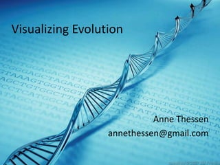 Visualizing Evolution
Anne Thessen
annethessen@gmail.com
 