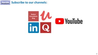 180
Badass
Consultants
Blog
Subscribe to our channels:
 