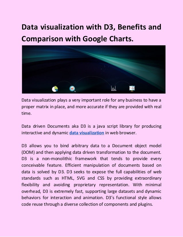 D3 Vs Google Charts
