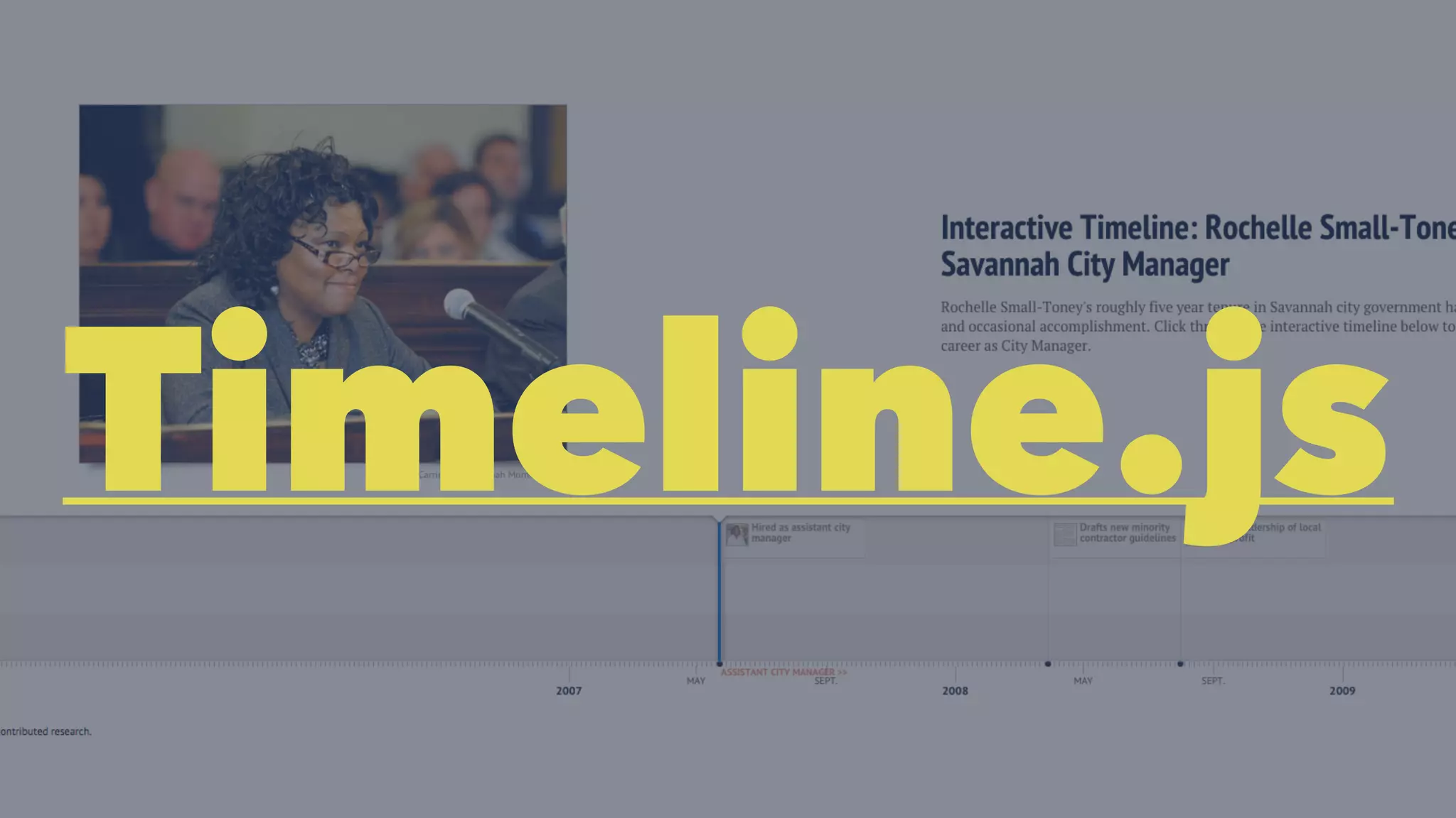 Timeline.js
 