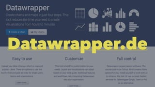 Datawrapper.de
 
