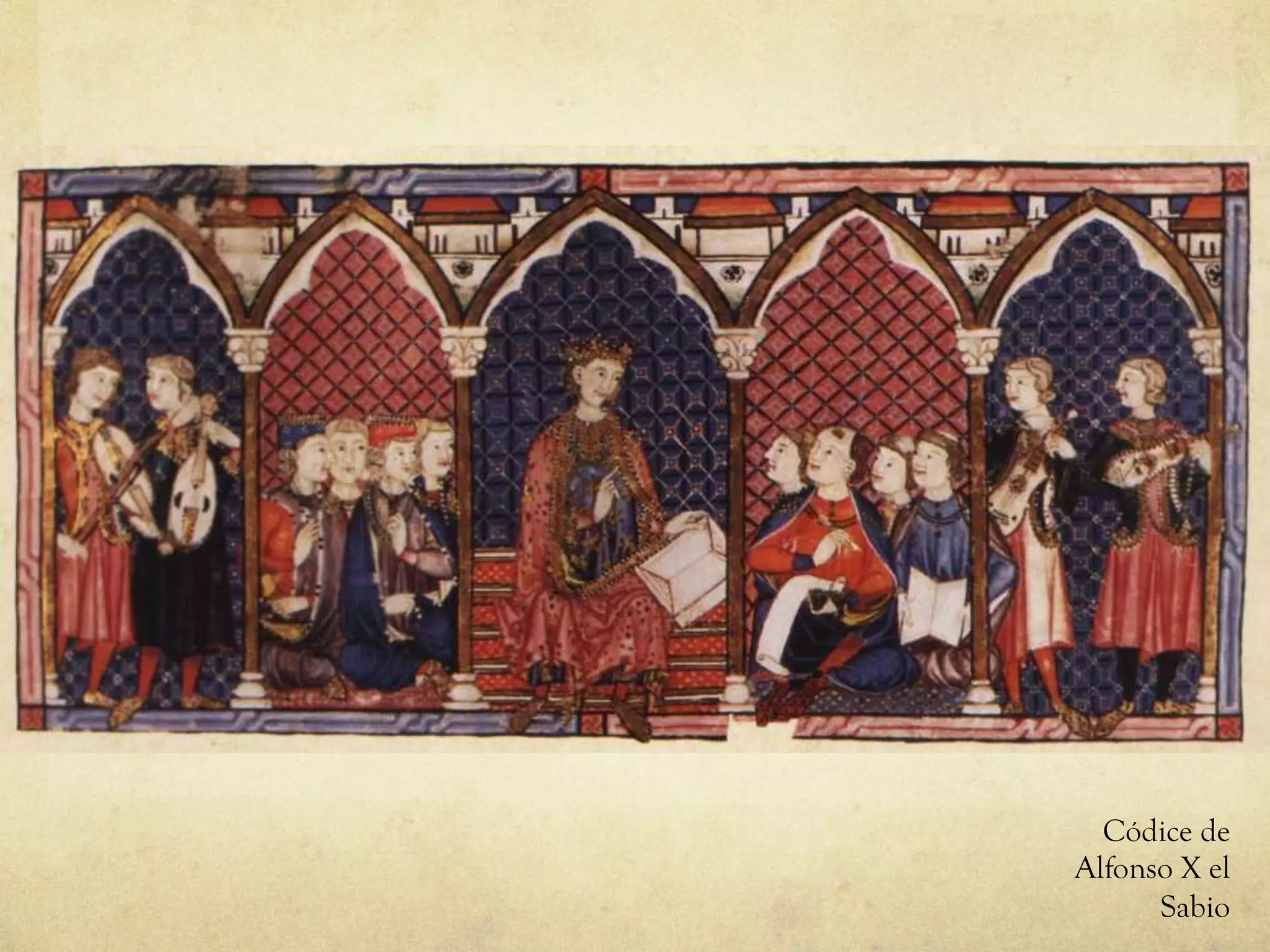 Códice de
Alfonso X el
Sabio
