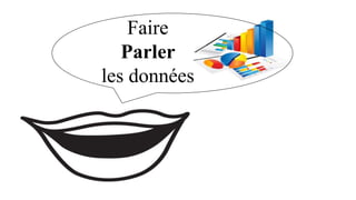 Faire
Parler
les données
 