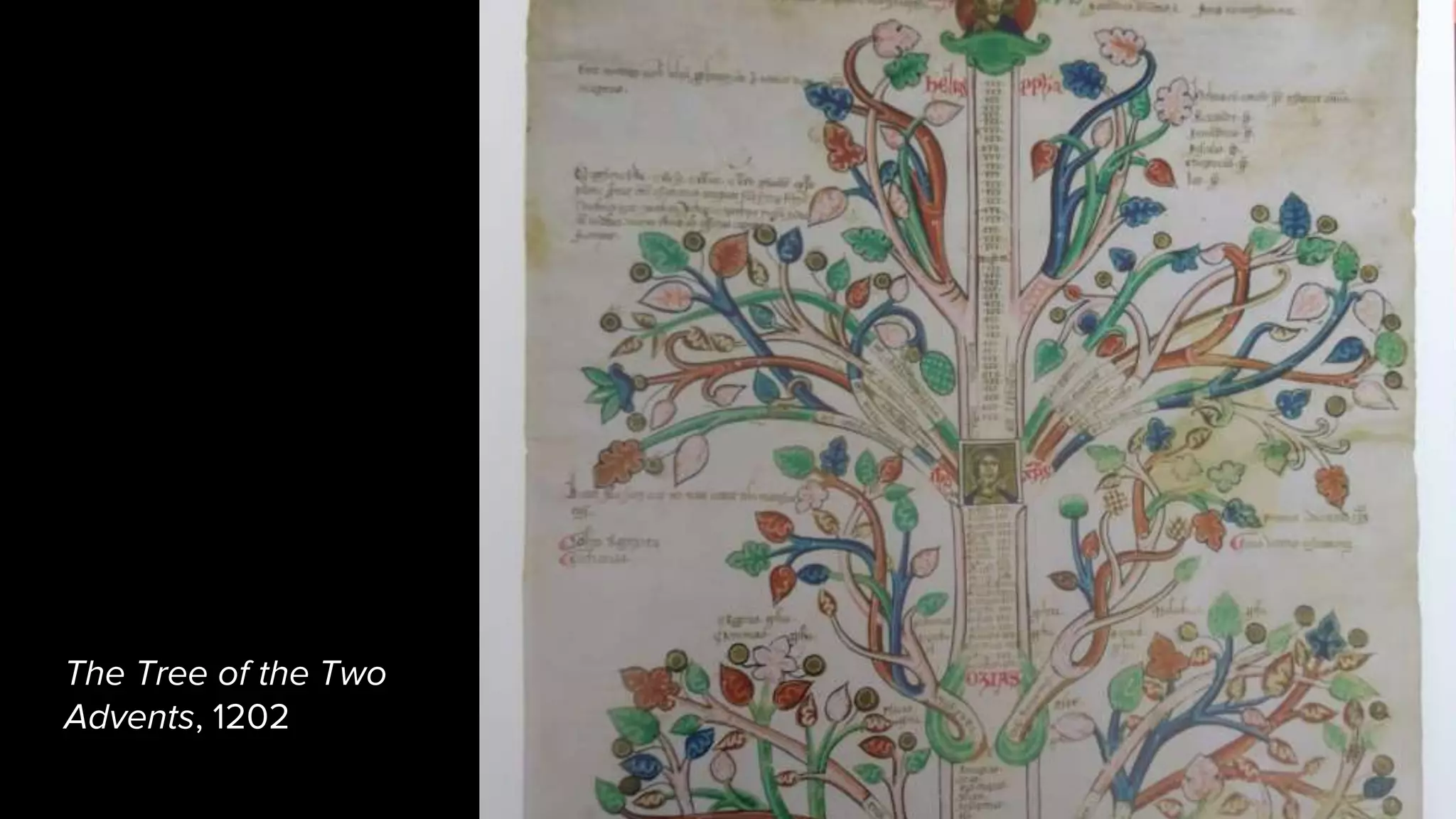 The Tree of the Two
Advents, 1202
 