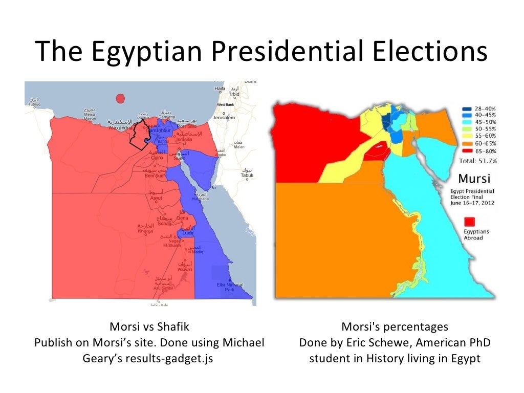 The Egyptian Presidential Elections Morsi