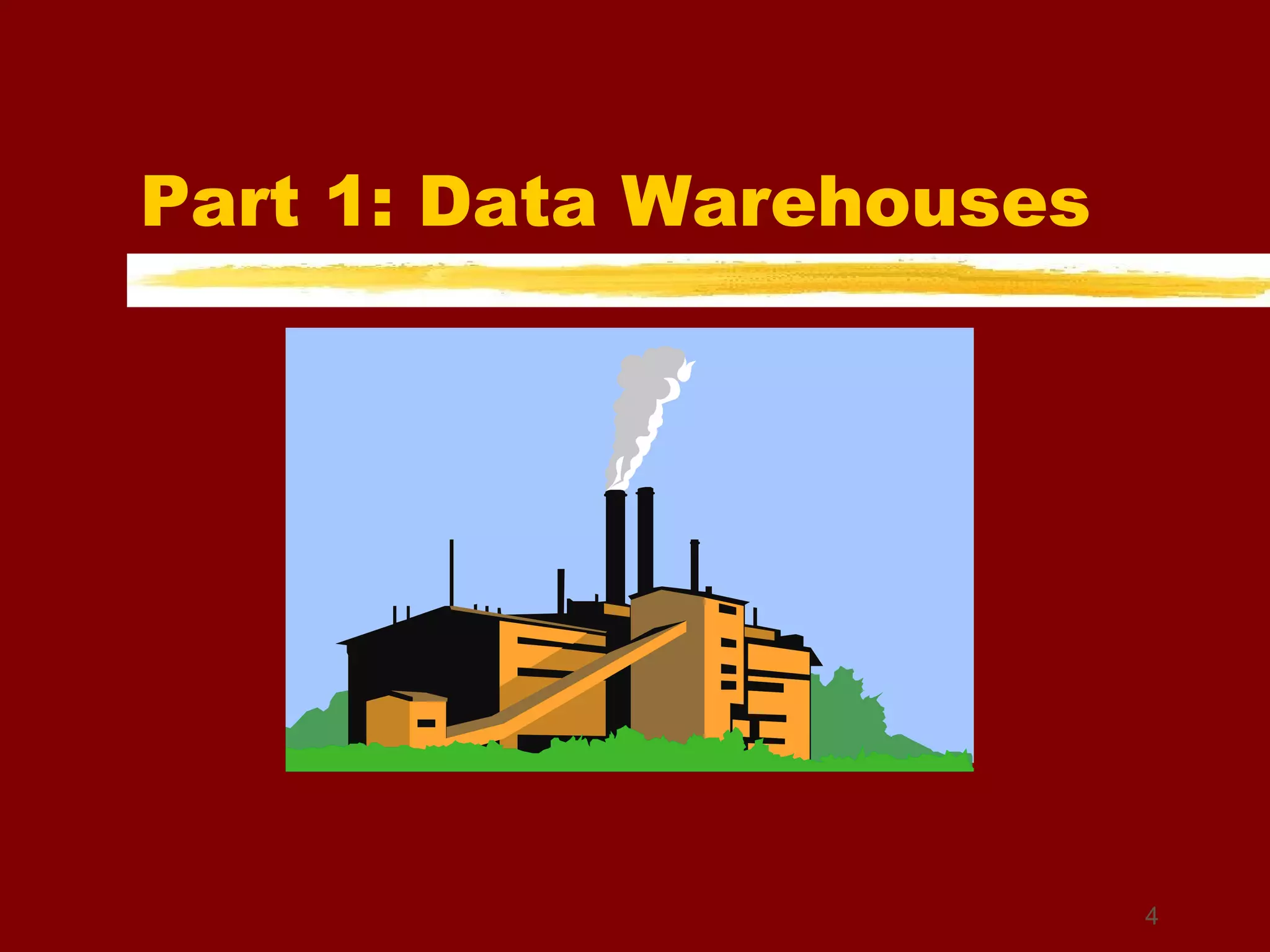 Part 1: Data Warehouses 