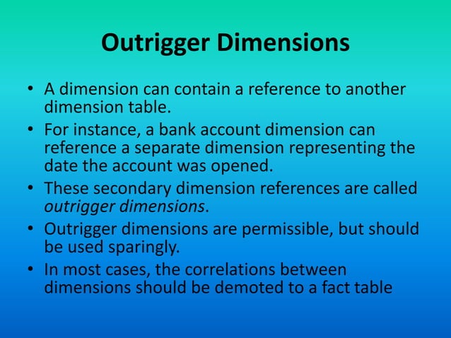 Data warehouse 19 dimensional model | PPT