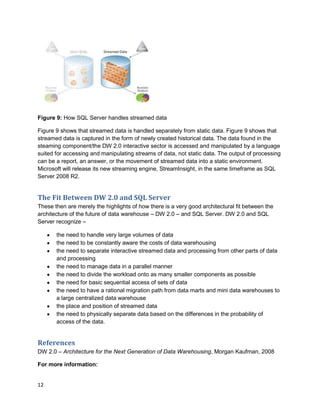 Data warehouse 2.0 and sql server architecture and vision | DOCX