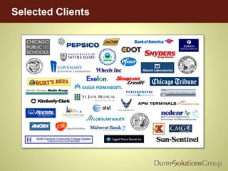 Selected Clients
City of Chicago
 