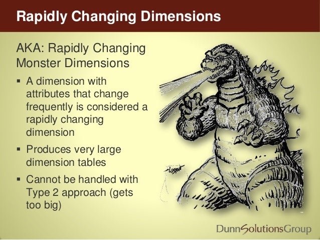 Dimensional modeling principles