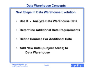Data Warehouse Concepts and Architecture | PDF
