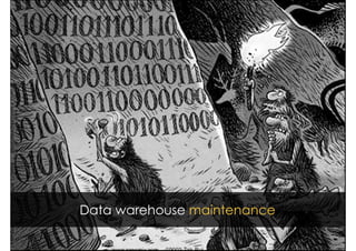 Data warehouse maintenance 
 