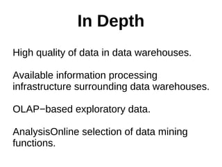 Data Oap Datawarehouse olap olam | ODP