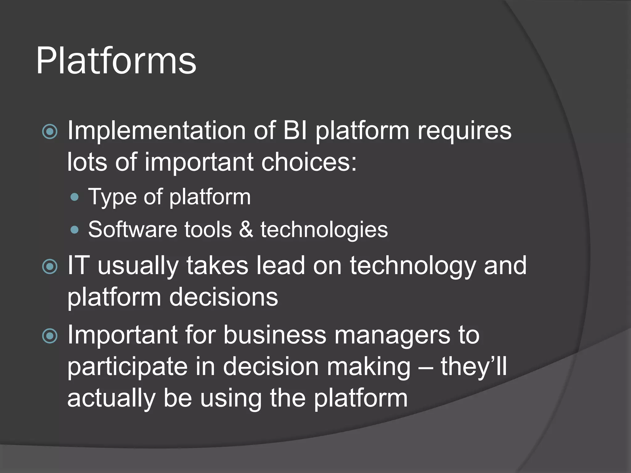 Business Intelligence: Data Warehouses | PDF