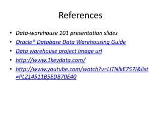Data warehouse | PPT