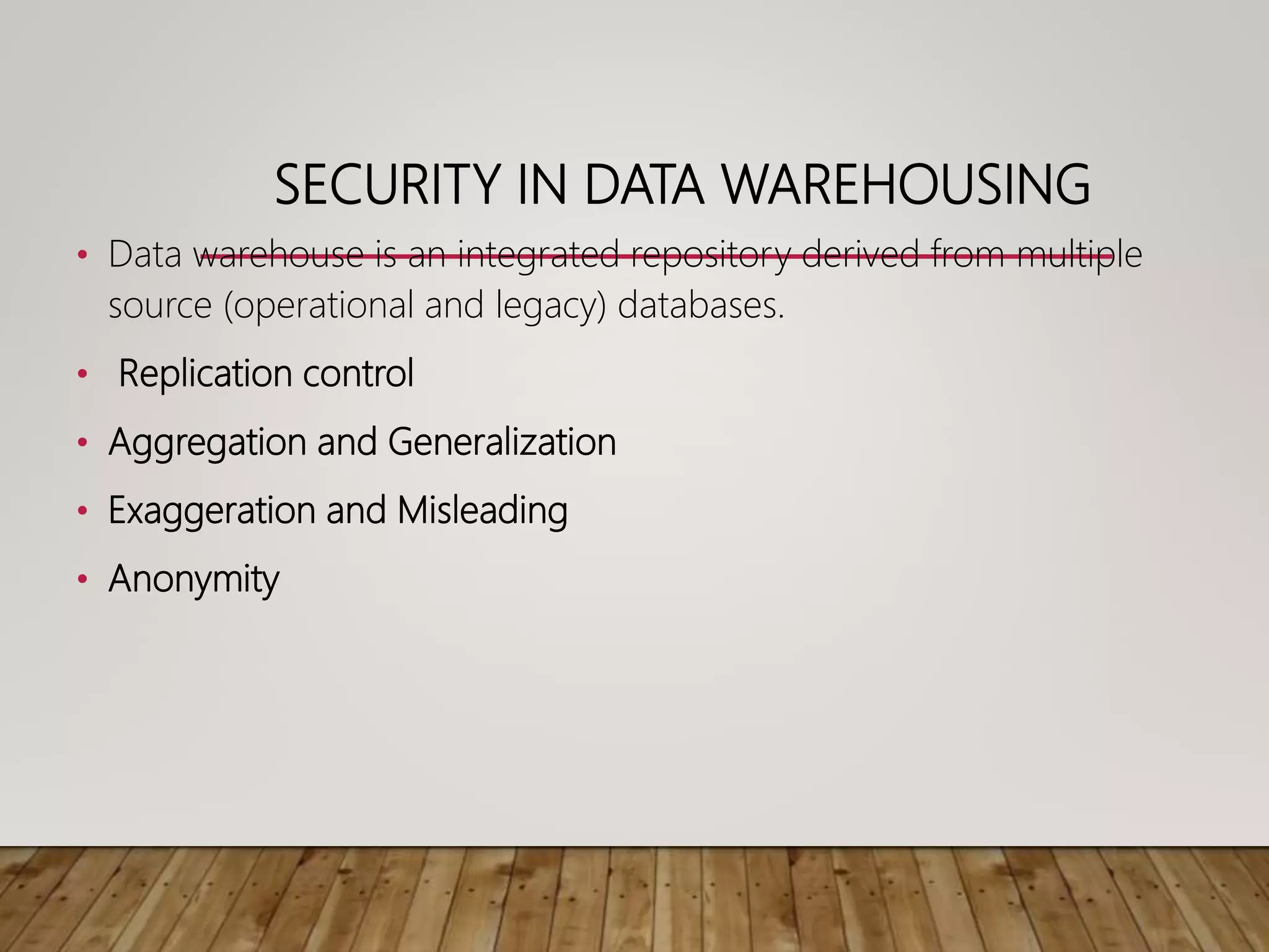 Data warehousing ppt | PPTX