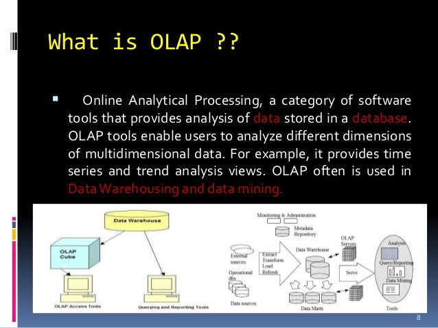 issue in data warehousing and olap in e business olap tools
