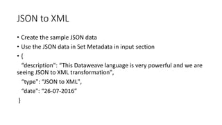 Dataweave | PPT
