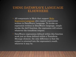 Dataweave nagarjuna | PPTX