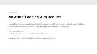 Data weave 2.0 advanced (recursion, pattern matching) | PPTX