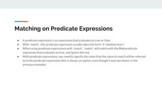 Data weave 2.0 advanced (recursion, pattern matching) | PPTX