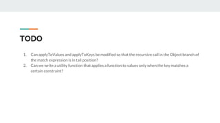 Data weave 2.0 advanced (recursion, pattern matching) | PPTX